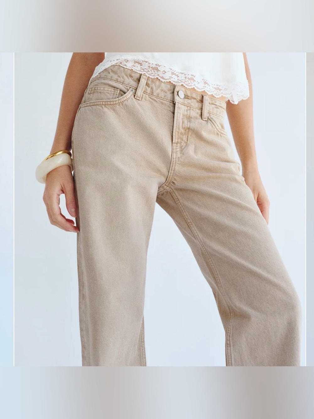 Reformation Charlee Low Rise Straight Leg Jeans size 24 for women